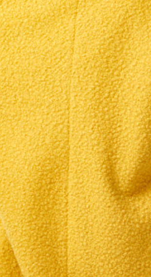 
                  
                    Liquorish Bouclè Coat in Mustard Yellow
                  
                