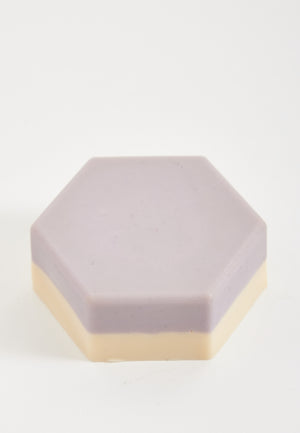 Liquorish Lavender Hexagonal Handmade Soap