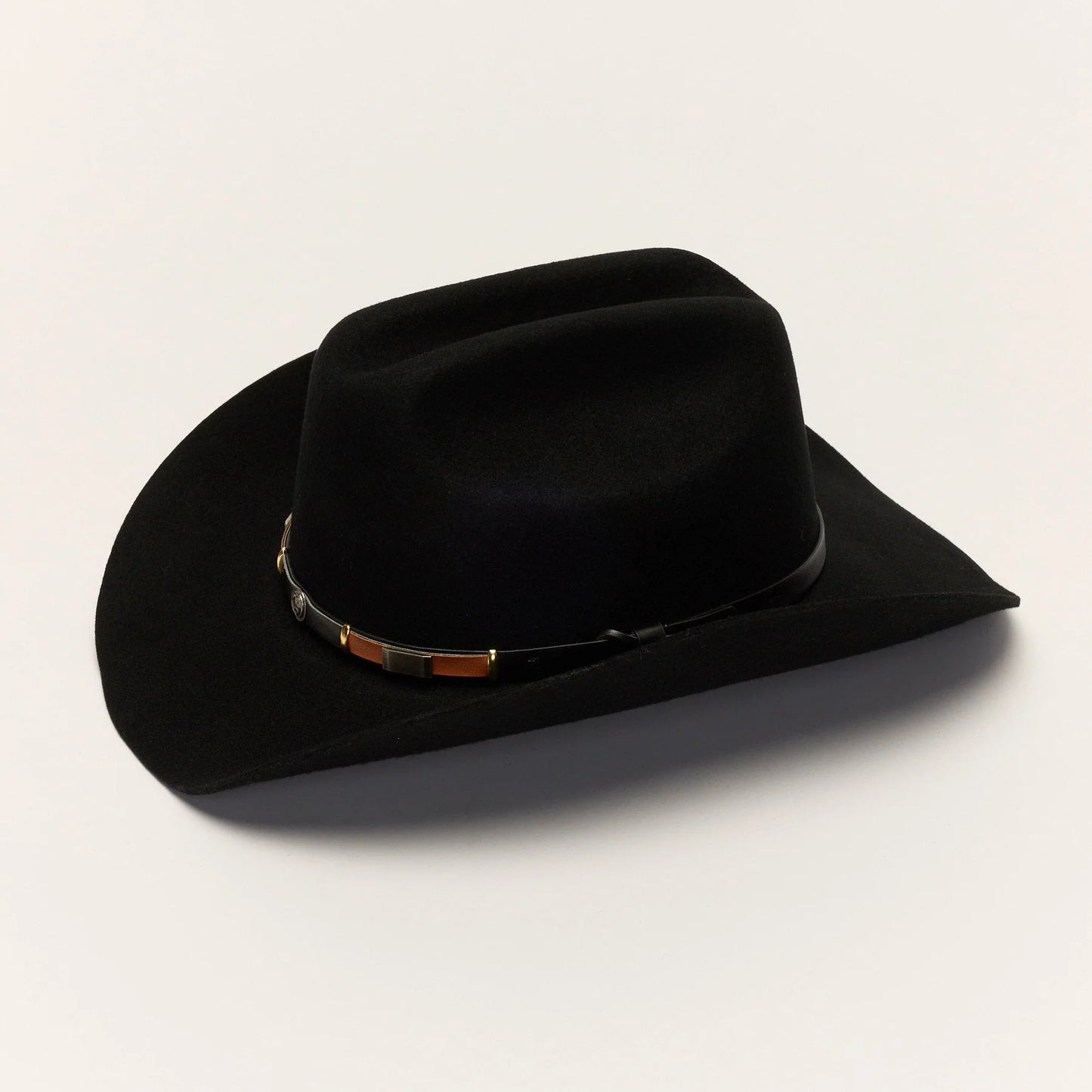 
                  
                    Black Wool Western Cattleman Cowboy Hat
                  
                