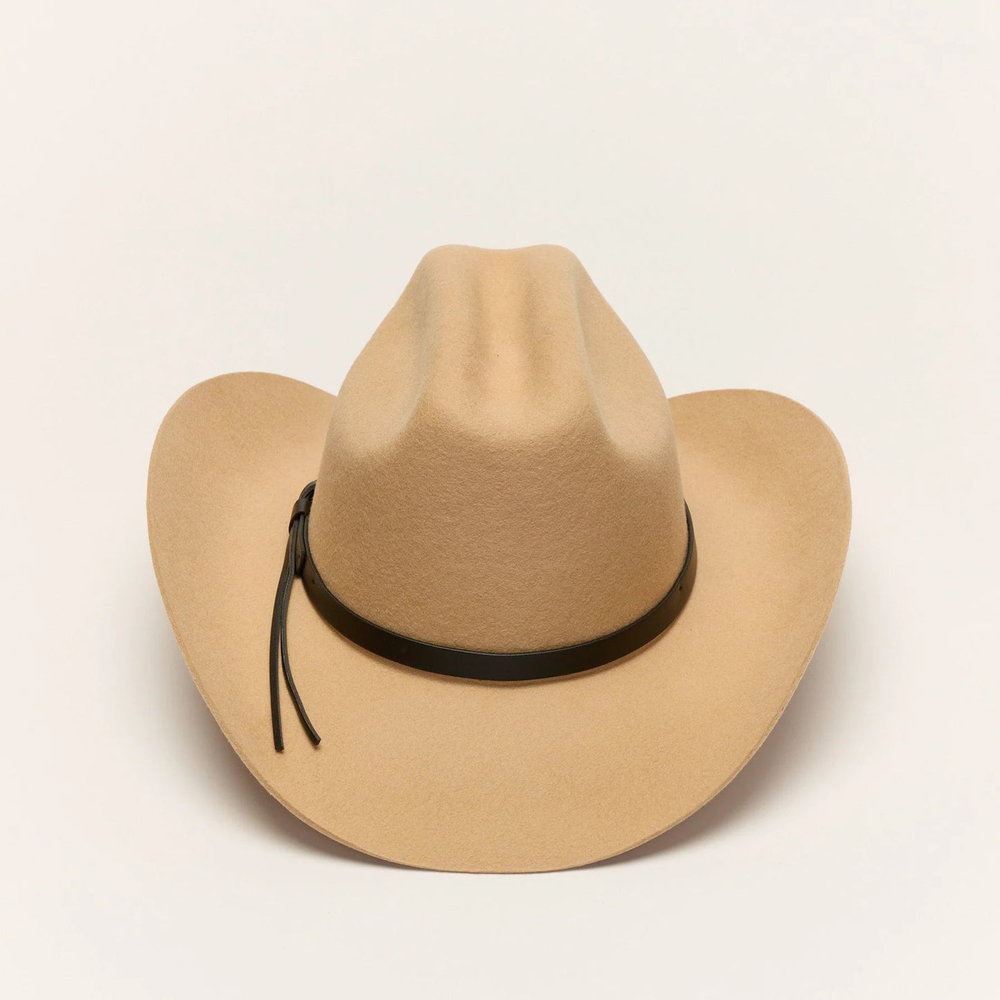 
                  
                    Tan Wool Western Cattleman Cowboy Hat
                  
                