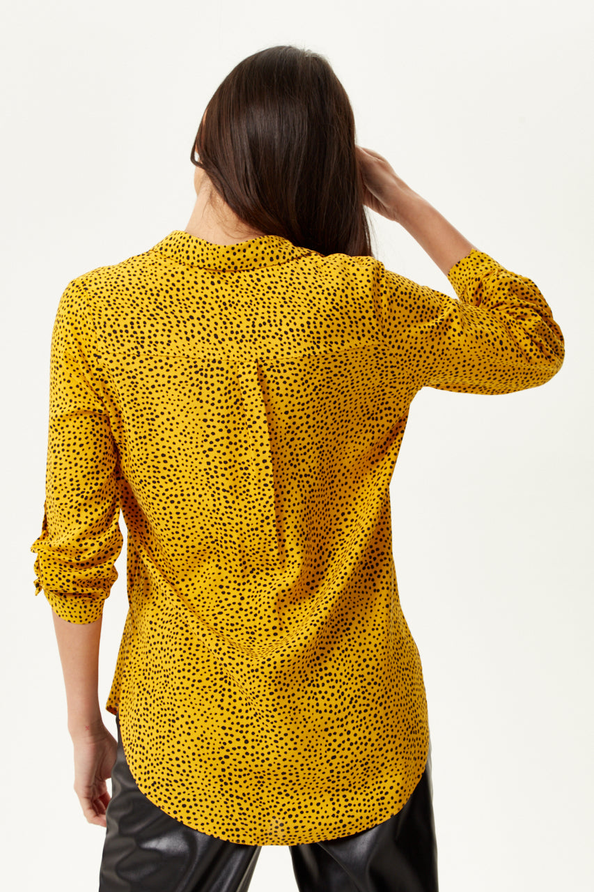 Polka dot best sale mustard top