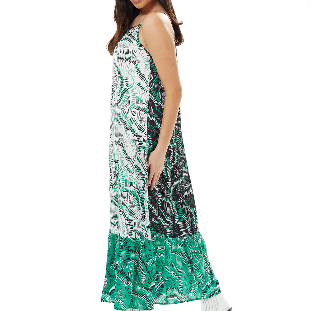 
                  
                    Liquorish Oversized Cami Maxi Dress In Contrast Colours
                  
                