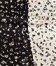 Liquorish Mono Heart Print Knot Front Midi Dress With Short Sleeves