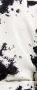 Liquorish Mono Abstract Print Wrap Top With Long Sleeves