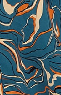 
                  
                    Women's Midi Dress with Long Sleeves in Green - Scribble Print Design by Liquorish
                  
                