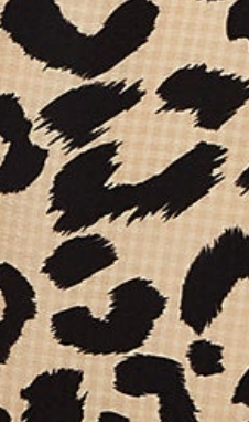 Liquorish Animal Print Maxi Wrap Dress With Kimono Sleeves In Cream
